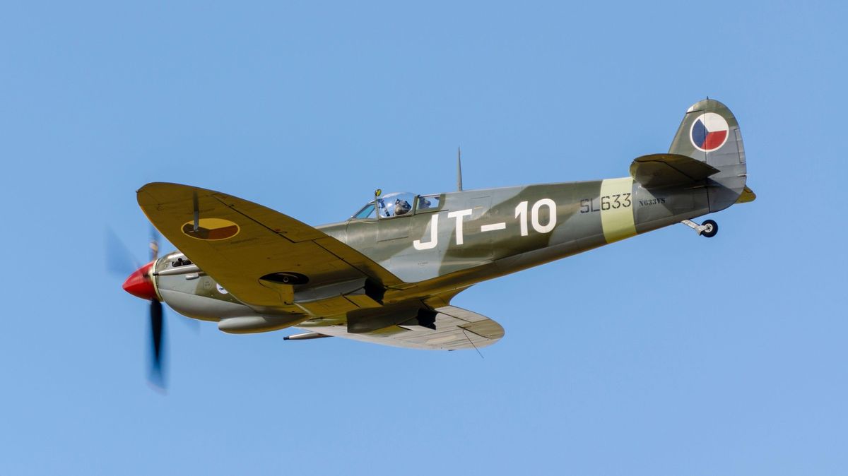 Do Česka se vrací Spitfire 312. perutě. Doma bude na Točné