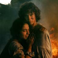 O princezně Jasněnce a létajícím ševci (1987), na snímku s Michaelou Kuklovou