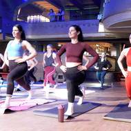 Techno pilates v Praze