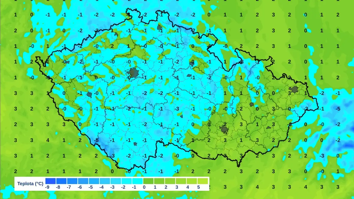Ochlazení ohrožuje úrodu meruněk. Hrozí mrazy až k -4 °C