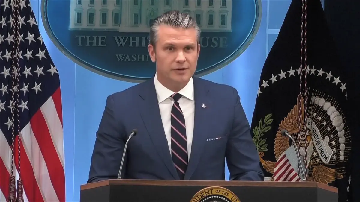 Americký ministr obrany Hegseth přirovnal záchranu letce v Íránu ke Kristovu zmrtvýchvstání