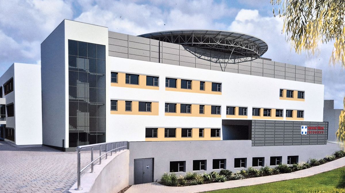 V kolínské nemocnici roztřídí pacienty na urgentu, začala jeho stavba