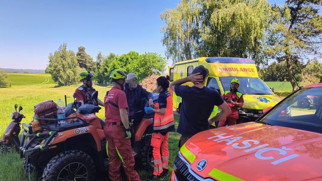 Dva dny ležel v lese. Policisté našli pohřešovaného seniora z Táborska