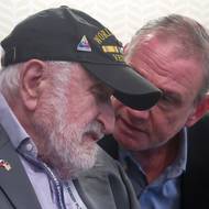 Veterán Gideon Kantor se synem Ericem