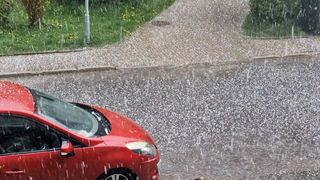 Bouřky úřadovaly. Řada míst hlásila krupobití