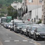Ulice Duškova a Vrchlického jsou vytížené dlouhodobě.