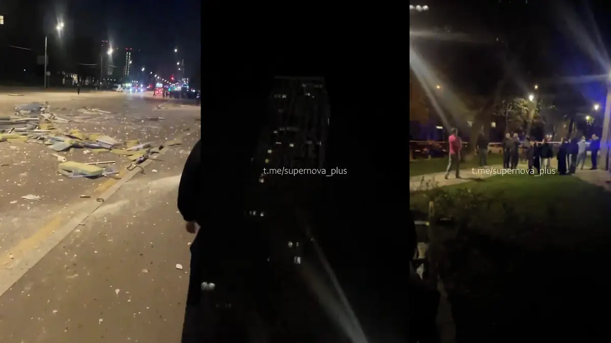 Ukrajinský dron udeřil v Moskvě. Šest kilometrů od Kremlu