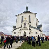 Církevní pouť se odehrála od pátku do neděle v poutním kostele sv. Jana Nepomuckého na Zelené hoře.