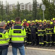 Cvičení se celkem účastnilo kolem čtyř set lidí.