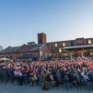 O koncert slezského barda byl velký zájem.