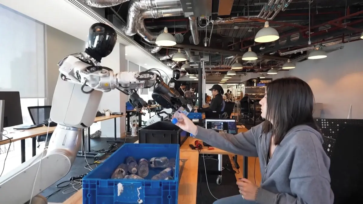 Startup vytváří AI „mozky“ pro humanoidní roboty
