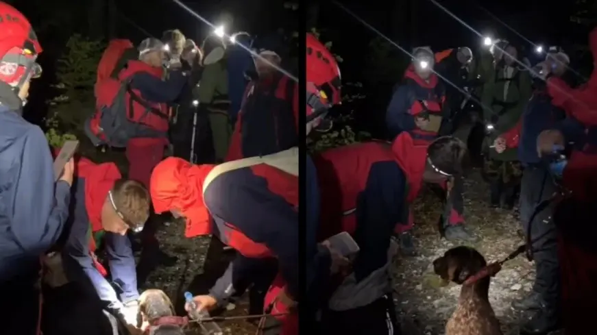 Horská služba v Bosně zachraňovala mladistvé Čechy
