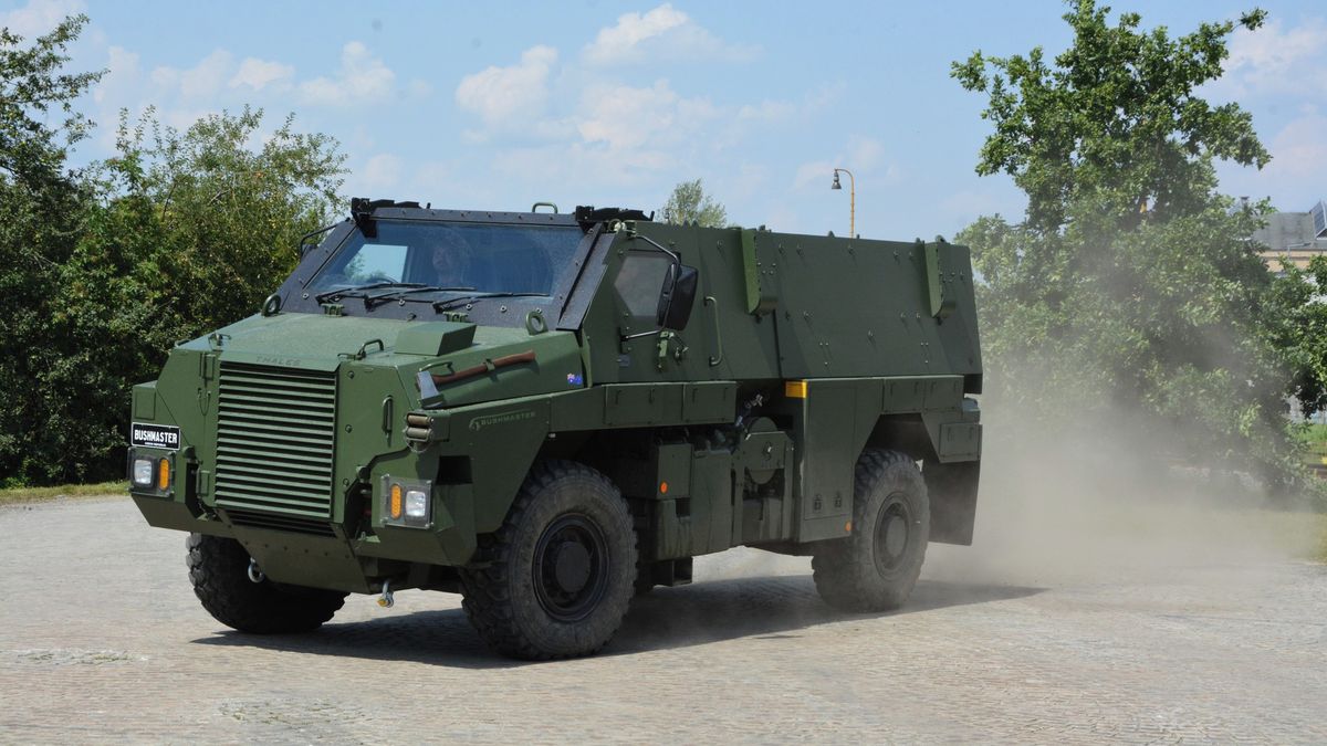 Armády v Evropě vyzbrojí australským obrněncem státní podnik VOP CZ