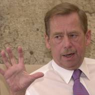 Prezident Václav Havel na archivním snímku