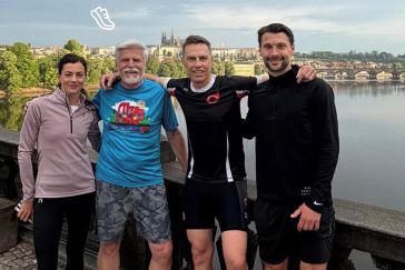 Prezident Pavel si s finským protějškem zaběhal po Praze