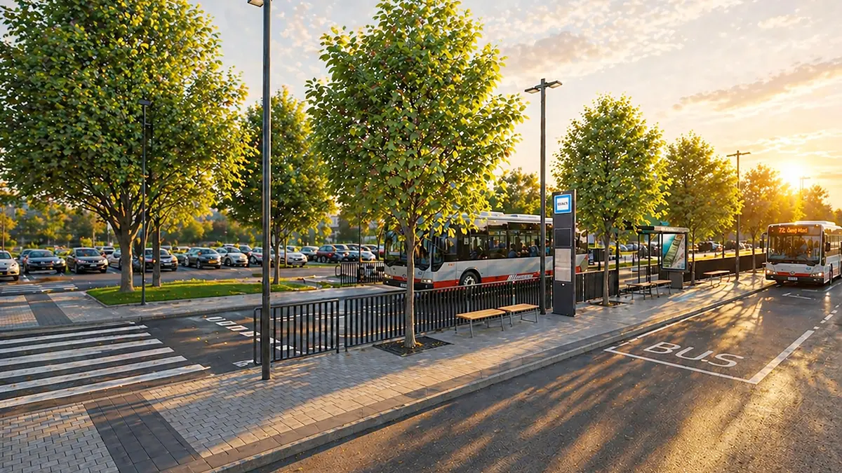Autobusové nádraží v Kladně se zmenší na polovinu, střechy zmizí