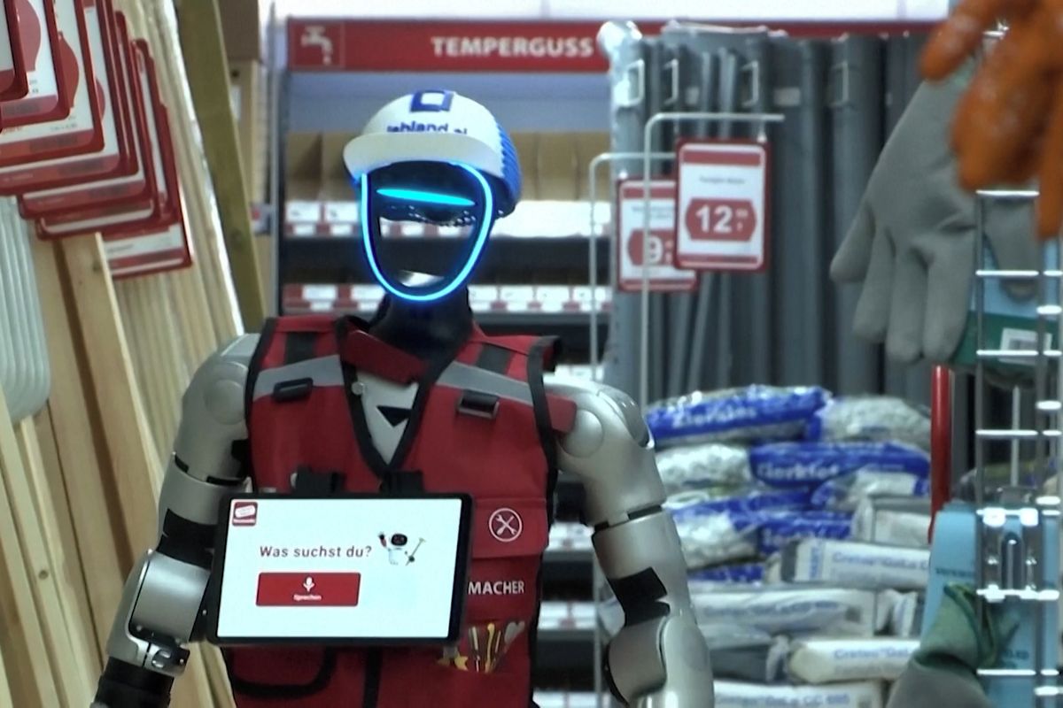 Je to nejlevnější zaměstnanec. Německý obchod nasadil humanoida