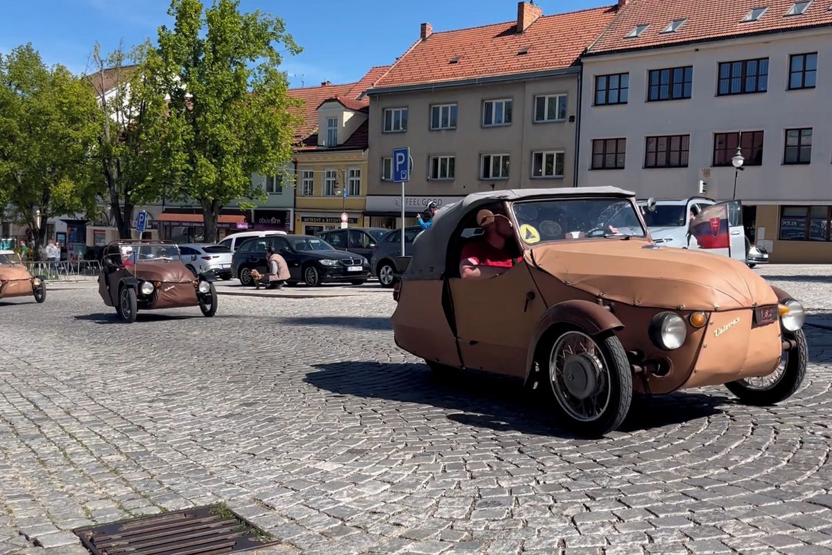 Za velorexem se každý otočí, říkají účastníci srazu v Boskovicích