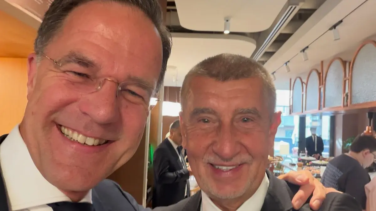 „Když mě někdo k něčemu vyzývá, tak jdu po tom.“ Babiš jednal s Ruttem o navyšování obranných výdajů