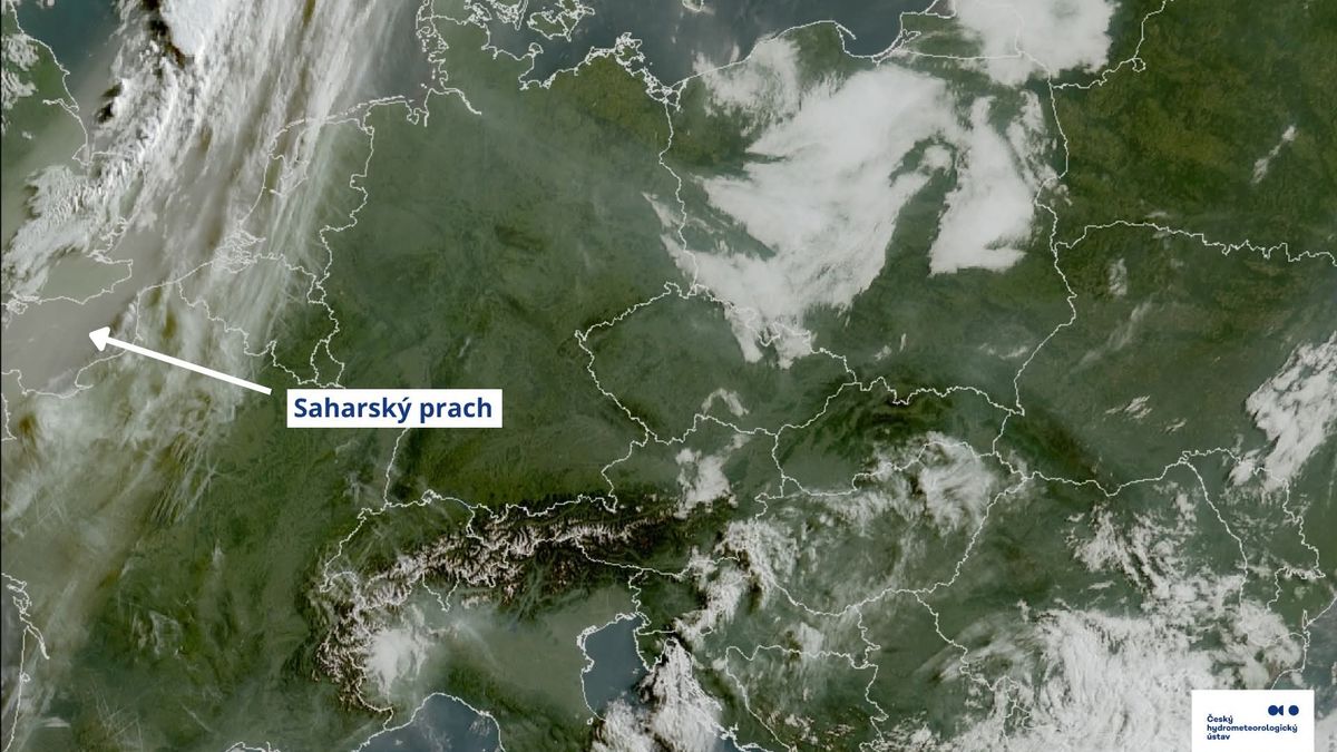 První tropický den letošního roku může zhatit saharský prach