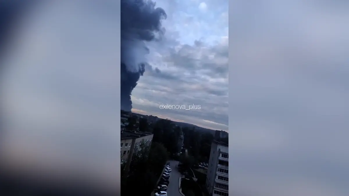 Padá černý déšť. Ukrajinci udeřili na Rjazaňskou rafinérii