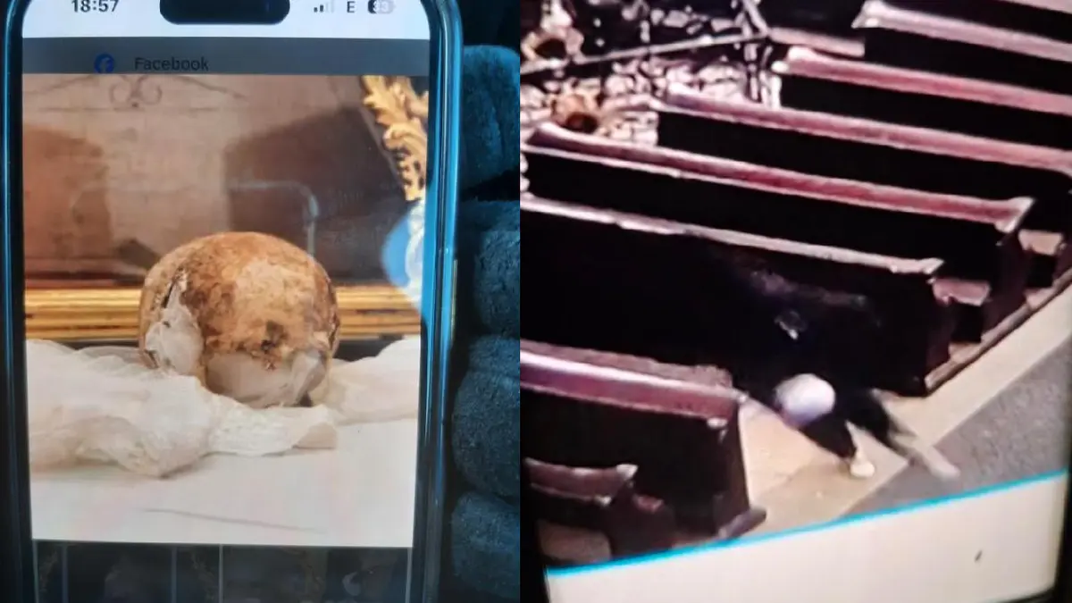 V bazilice v Podještědí ukradli lebku svaté Zdislavy