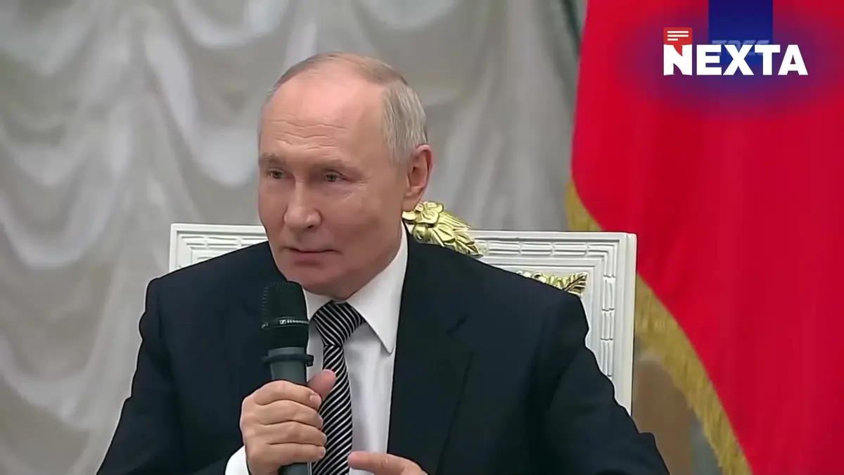 Trojnásobné „hurá“ bylo nad Putinovy síly. Už mumlá, rýpl si Zelenskyj