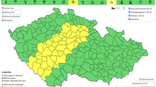 Silné bouřky a prudký vítr. Meteorologové vydali novou výstrahu