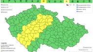 Silné bouřky a prudký vítr. Meteorologové vydali novou výstrahu