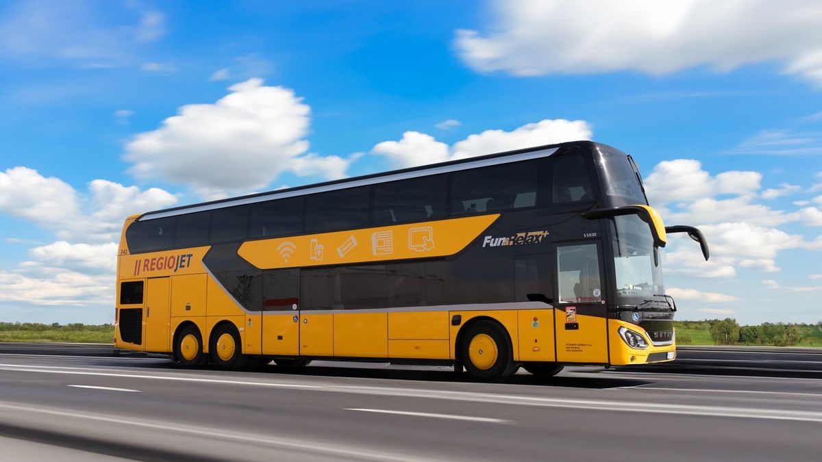 Autobusy RegioJet budou v létě jezdit do Splitu a Crikvenice