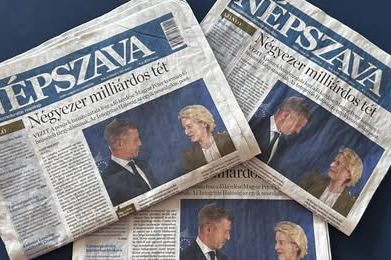 Společnost blízká Orbánově straně odmítla kvůli dluhům vytisknout deník Népszava se 153letou historií