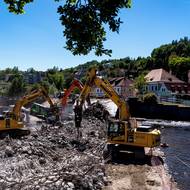 Práce na mostě mají trvat do listopadu, rozpočet je 120 milionů korun. 