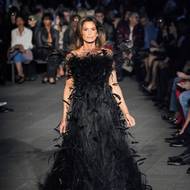 Cindy Crawfordová na přehlídce Gucci Cruise 2027 v New Yorku