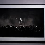 Bono na koncertě U2.