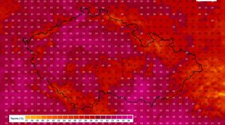 Meteorologové zaznamenali třetí supertropický den v řadě