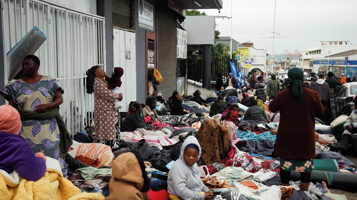 Jihoafričtí černoši protestují proti přítomnosti afrických migrantů