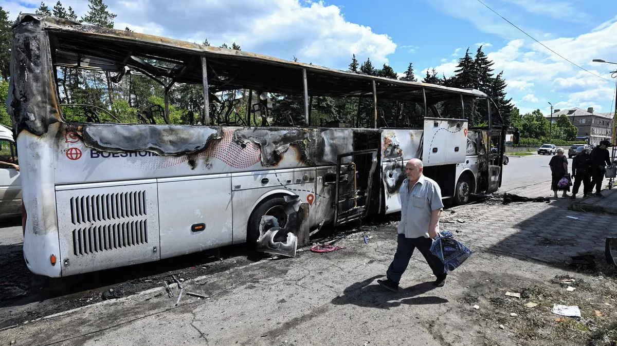Ukrajinský útok na krymský Simferopol si vyžádal tři mrtvé a sedm zraněných