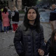 Olha s šestiletou dcerou Natalií měly „štěstí“. Přežily, ale jejich byt je poškozený. 