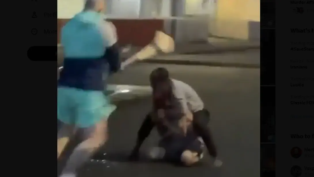 Svědek popsal zneškodnění útočníka v Belfastu. Mlá
