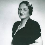 Marie Baťová, manželka Tomáše Bati