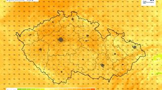 Čeká nás zatím nejteplejší noc letošního roku, v Praze může být i tropická