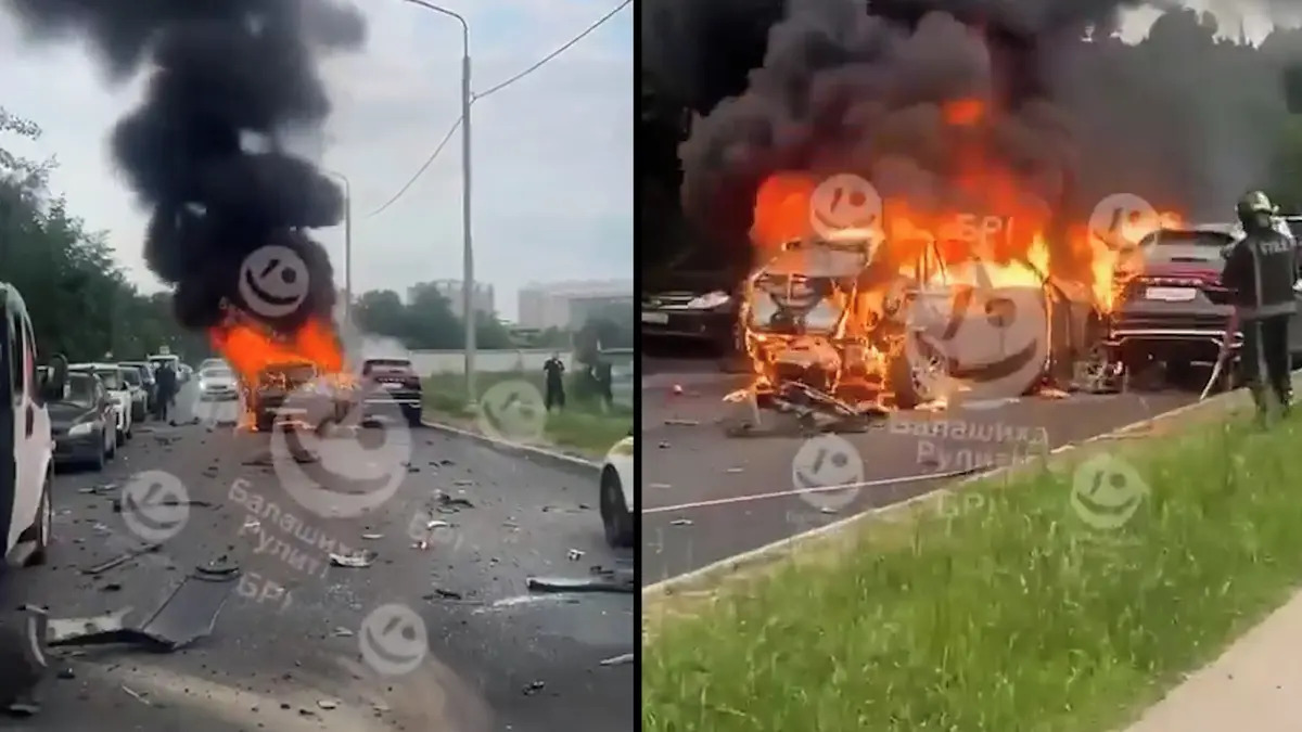 U Moskvy vybouchlo auto s ruským plukovníkem