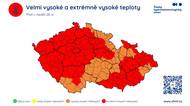 Už skoro ani nepotřebovali mapu. Meteorologové vydali výstrahu s nejvyšším stupněm nebezpečí