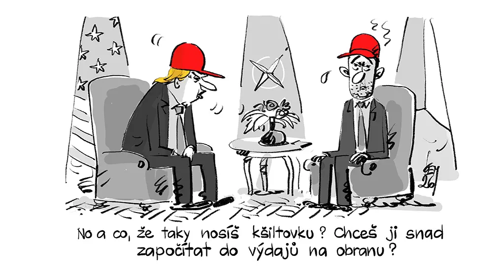 KEMEL: Babiš s kšiltovkou