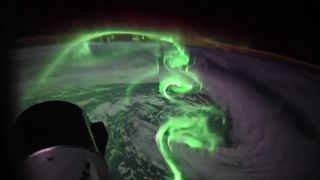 Astronautka zachytila z vesmíru úchvatnou polární záři