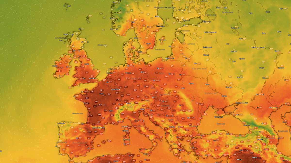 Kde v Evropě je příjemně? Podívejte se na teploty v metropolích