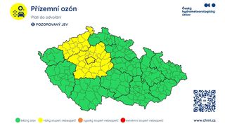 Meteorologové do odvolání vyhlásili smogovou situaci v Praze, Středočeském i Ústeckém kraji