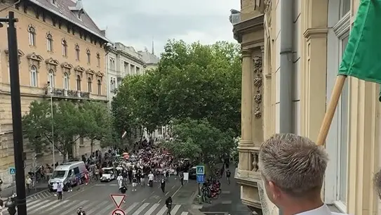 V Budapešti se konal první protest od nástupu Magyarovy vlády