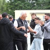 František Souček ve Slovanu trénoval juniorku v 6. lize, jeho tým soutěž vyhrál a postoupil. Páteční zápas byl pro kouče poslední na lavičce týmu.