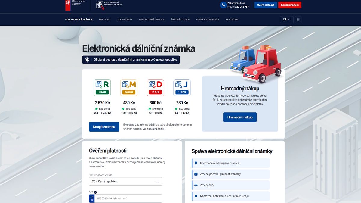 Chtěla koupit dálniční známku, přišla o 38 tisíc korun. Nalákal ji falešný web